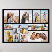 独自の12フォトコラージュを作成 ポスター (正面)