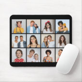 独自の12フォトコラージュを作成 マウスパッド (マウス)