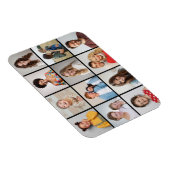 独自の12フォトコラージュを作成 マグネット (右側)