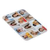 独自の12フォトコラージュを作成 マグネット (右側)