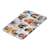 独自の12フォトコラージュを作成 マグネット (左側)