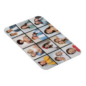 独自の12フォトコラージュを作成 マグネット (右側)