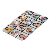 独自の12フォトコラージュを作成 マグネット (左側)