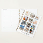 独自の12フォトコラージュ年のパーソナライズされた作成 プランナー手帳 (ディスプレー)