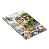 独自の12フォトパーソナライズされたコラージュを作成 ノートブック (右側)