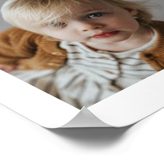 独自の12平方フォトコラージュのポスターを作成 ポスター (角)