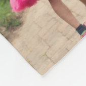 独自の12枚の写真を追加するカスタマイズ可能なカードフォトPri フリースブランケット (角)