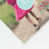 独自の12枚の写真を追加するカスタマイズ可能なフリースブランケット フリースブランケット (角)