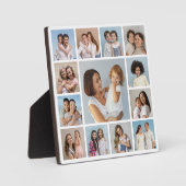 独自の13フォトコラージュを作成カスタム フォトプラーク (正面)