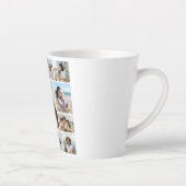 独自の13フォトコラージュを作成 カフェラテマグ (右)