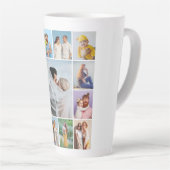 独自の13フォトコラージュを作成 カフェラテマグ (右アングル)