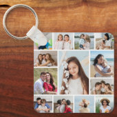 独自の13フォトコラージュを作成 キーホルダー (正面)