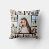 独自の13フォトコラージュを作成 クッション (裏面)