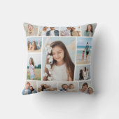 独自の13フォトコラージュを作成 クッション (裏面)