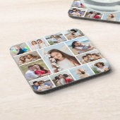 独自の13フォトコラージュを作成 コースター (左側)