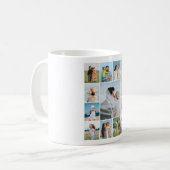 独自の13フォトコラージュを作成 コーヒーマグカップ (正面左)