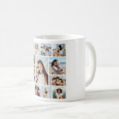 独自の13フォトコラージュを作成 コーヒーマグカップ (正面右)