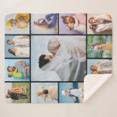 独自の13フォトコラージュを作成 シェルパブランケット (正面(横))