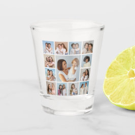 独自の13フォトコラージュを作成 ショットグラス