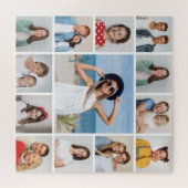 独自の13フォトコラージュを作成 ジグソーパズル (横)