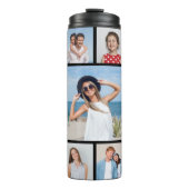 独自の13フォトコラージュを作成 タンブラー (正面)