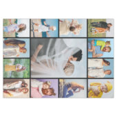 独自の13フォトコラージュを作成 テーブルクロス (正面(横))