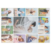 独自の13フォトコラージュを作成 テーブルクロス (正面(横))