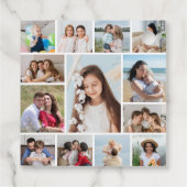 独自の13フォトコラージュを作成 フェイバータグ (裏面)