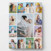 独自の13フォトコラージュを作成 フォトプラーク (正面)