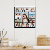 独自の13フォトコラージュを作成 ポスター (キッチン)