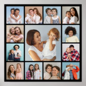 独自の13フォトコラージュを作成 ポスター (正面)