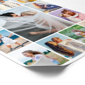 独自の13フォトコラージュを作成 ポスター (角)