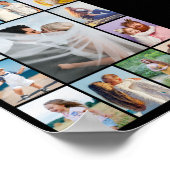 独自の13フォトコラージュを作成 ポスター (角)