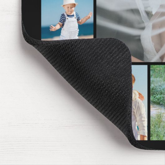 独自の13フォトコラージュを作成 マウスパッド (コーナー)