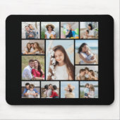 独自の13フォトコラージュを作成 マウスパッド (正面)