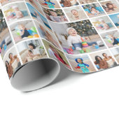 独自の13フォトコラージュを作成 ラッピングペーパー (ロールコーナー)