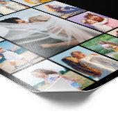 独自の13枚の写真コラージュの写真の拡大を作成 フォトプリント            (角)