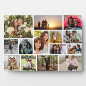 独自の14フォトコラージフォトブロックを作成する フォトプラーク (正面)