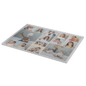 独自の14フォトコラージュを作成 カッティングボード (角)