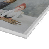 独自の14フォトコラージュを作成 カッティングボード (角)