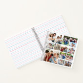 独自の14フォトコラージュを作成 ノートブック (内部)