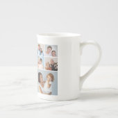 独自の14フォトコラージュを作成 ボーンチャイナマグカップ (右)