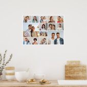 独自の14フォトコラージュを作成 ポスター (キッチン)