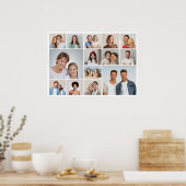 独自の14フォトコラージュを作成 ポスター (キッチン)