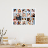 独自の14フォトコラージュを作成 ポスター (キッチン)