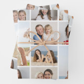 独自の14フォトコラージュを作成 ラッピングペーパーシート (インサイチュ)