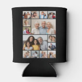 独自の14フォトコラージュを作成 缶クーラー (裏面)