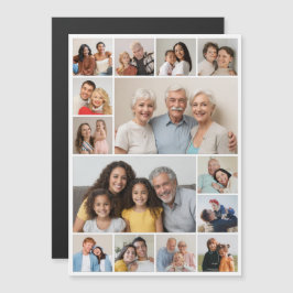 独自の14フォトコラージュ磁気カードの作成