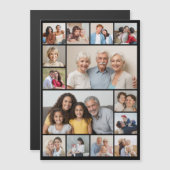 独自の14フォトコラージュ磁気カードの作成 (正面/裏面)