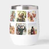 独自の14フォトパーソナライズされたコラージュを作成 (背面)